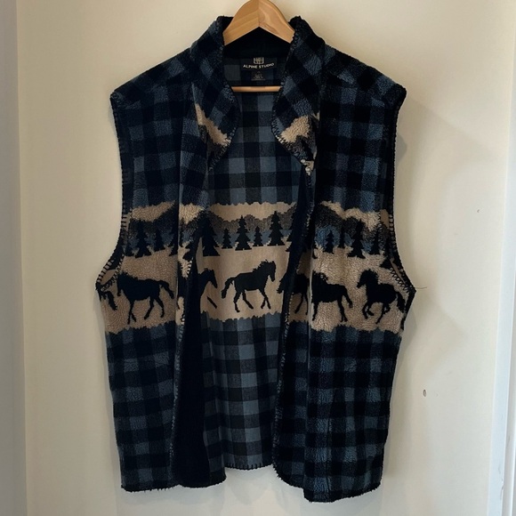 Vintage fleece vest - Picture 2 of 5